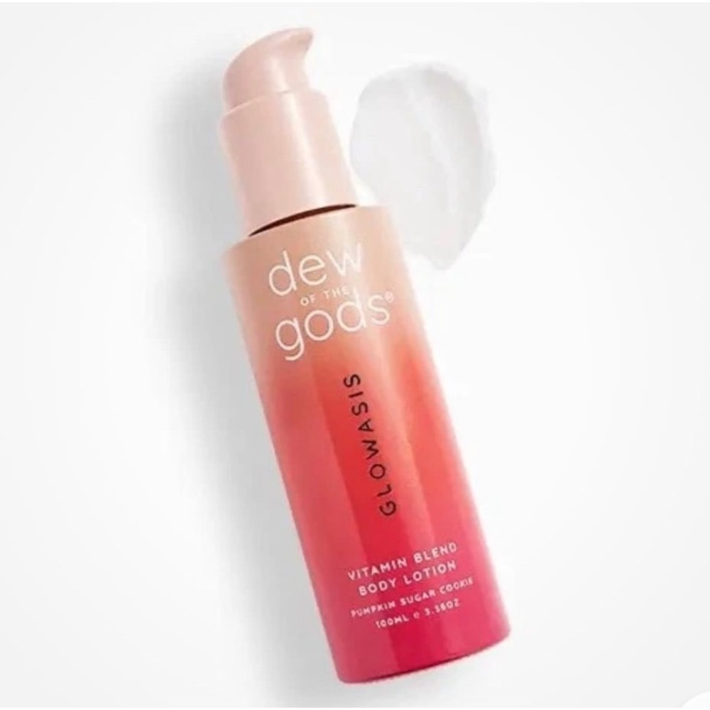 Dew of the Gods Glowasis Vitamin Body Lotion | Pumpkin Sugar Cookie Scent | $32